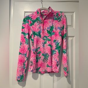 NWOT luxletic Lilly Pulitzer zip up Small skipper popover